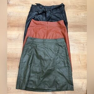 Loft ladies vegan skirts (lot) 0/00